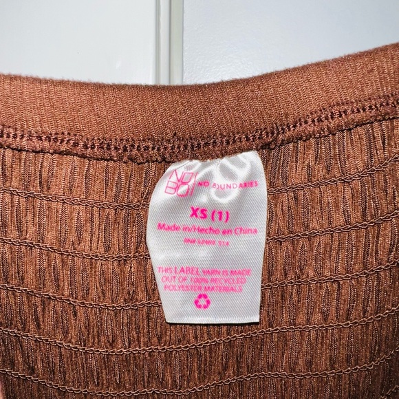No Boundaries Brown Mini Dress - Picture 2 of 3